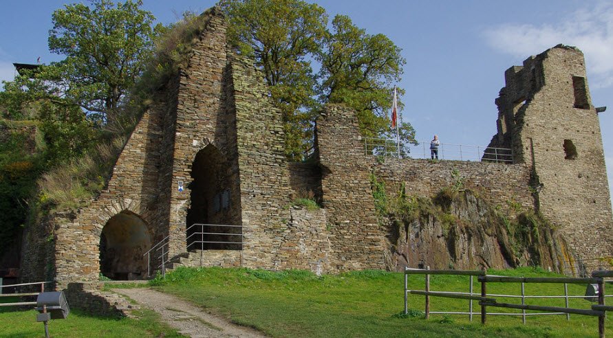 Burgruine "Alter Mauer", Schlitz, Germany, Germany